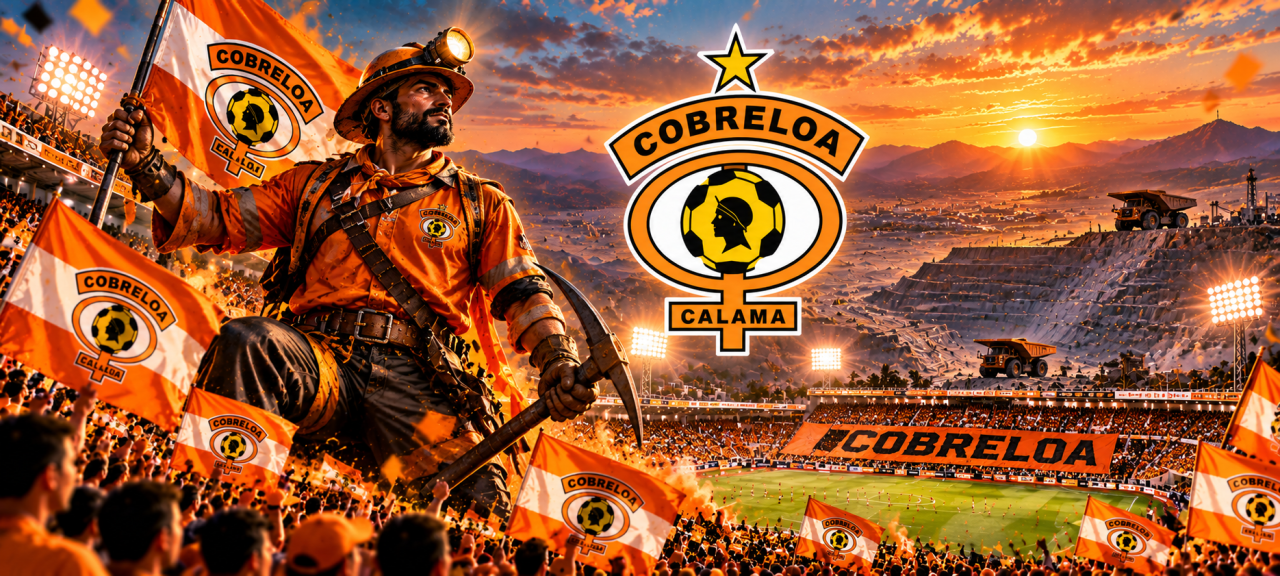 Cobreloa_ Gloria minera al atardecer